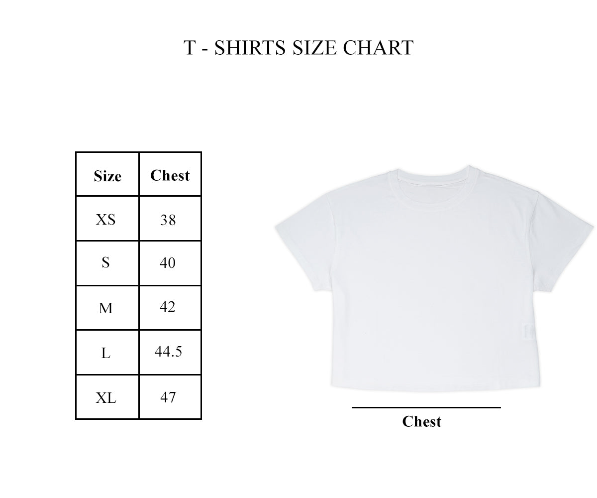 Size chart all cotton and linen