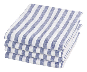 Blue fancy napkins - All Cotton and Linen