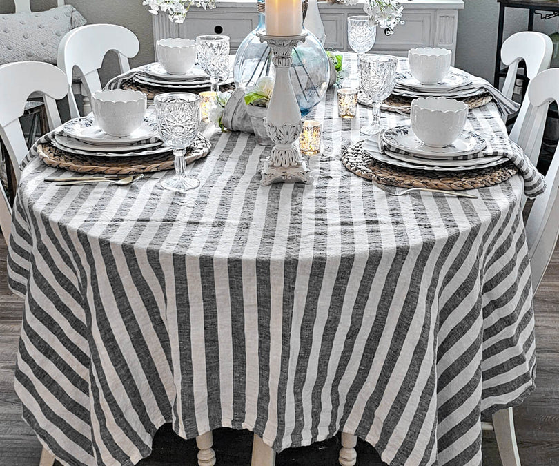 Linen Round Tablecloths