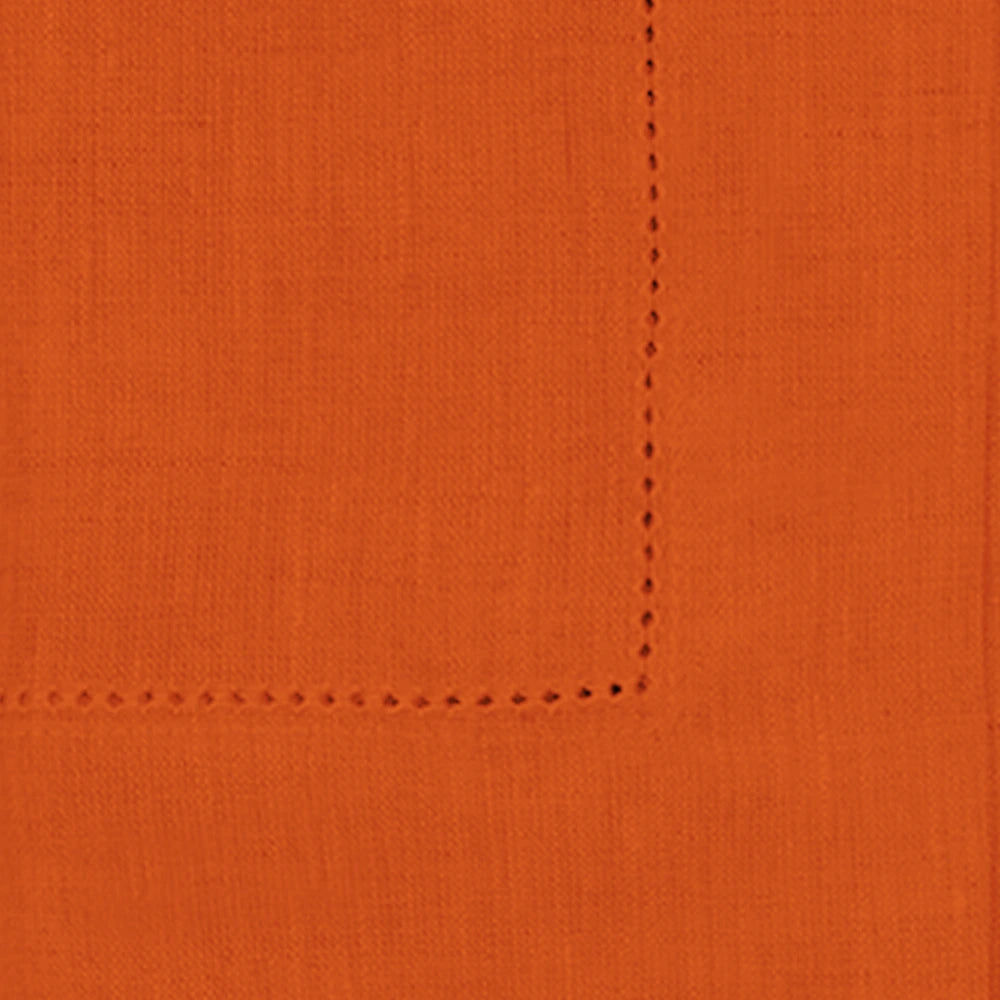 Tangerine Linen Napkins