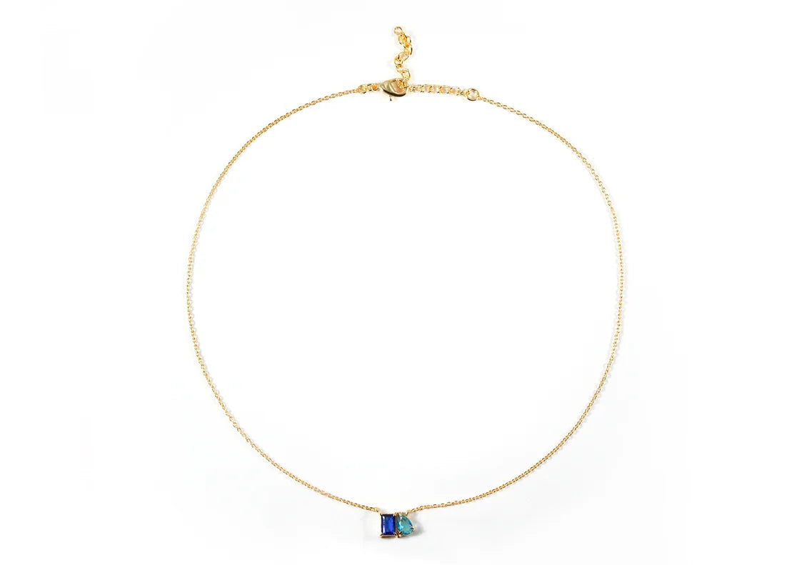 blue sapphire necklace