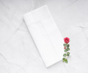 Hemstitch Napkins - Table Napkins - Cotton Cloth Napkins