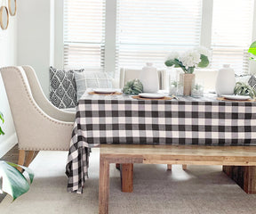 Cotton Tablecloths - Plaid Cloth Tablecloths