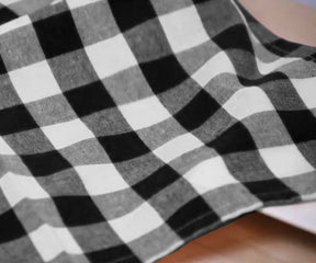 Cotton Napkins - Plaid Cloth Napkins