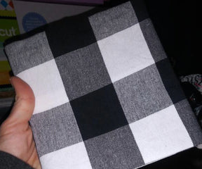 Cotton Napkins - Plaid Cloth Napkins