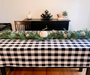 Cotton Tablecloths - Plaid Cloth Tablecloths