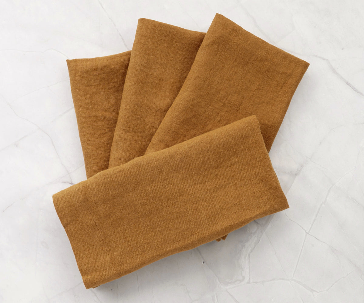 Camel Linen Napkin