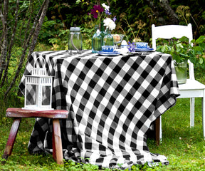 Cotton Tablecloths - Plaid Cloth Tablecloths