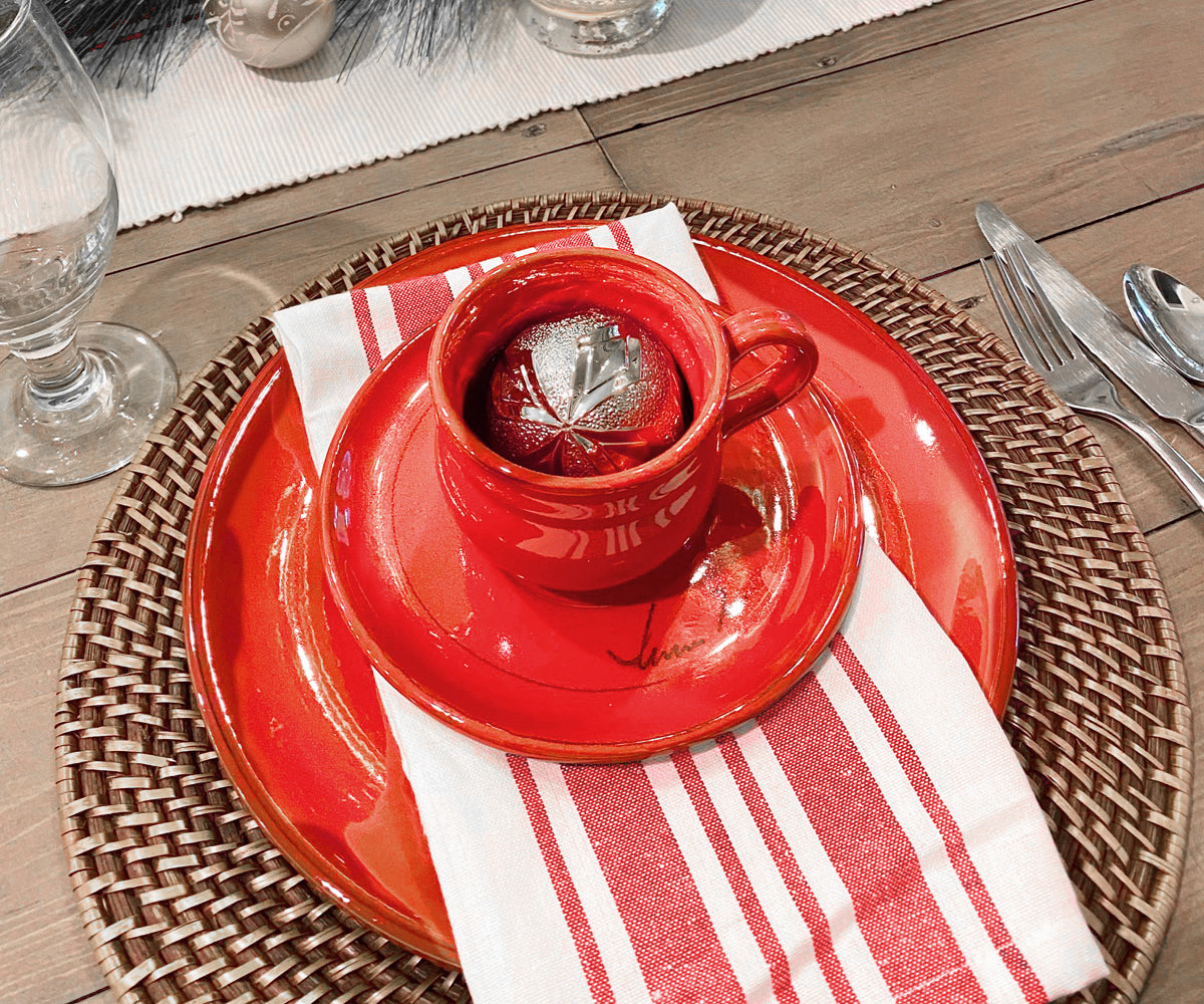 Coral Napkins Set of 6