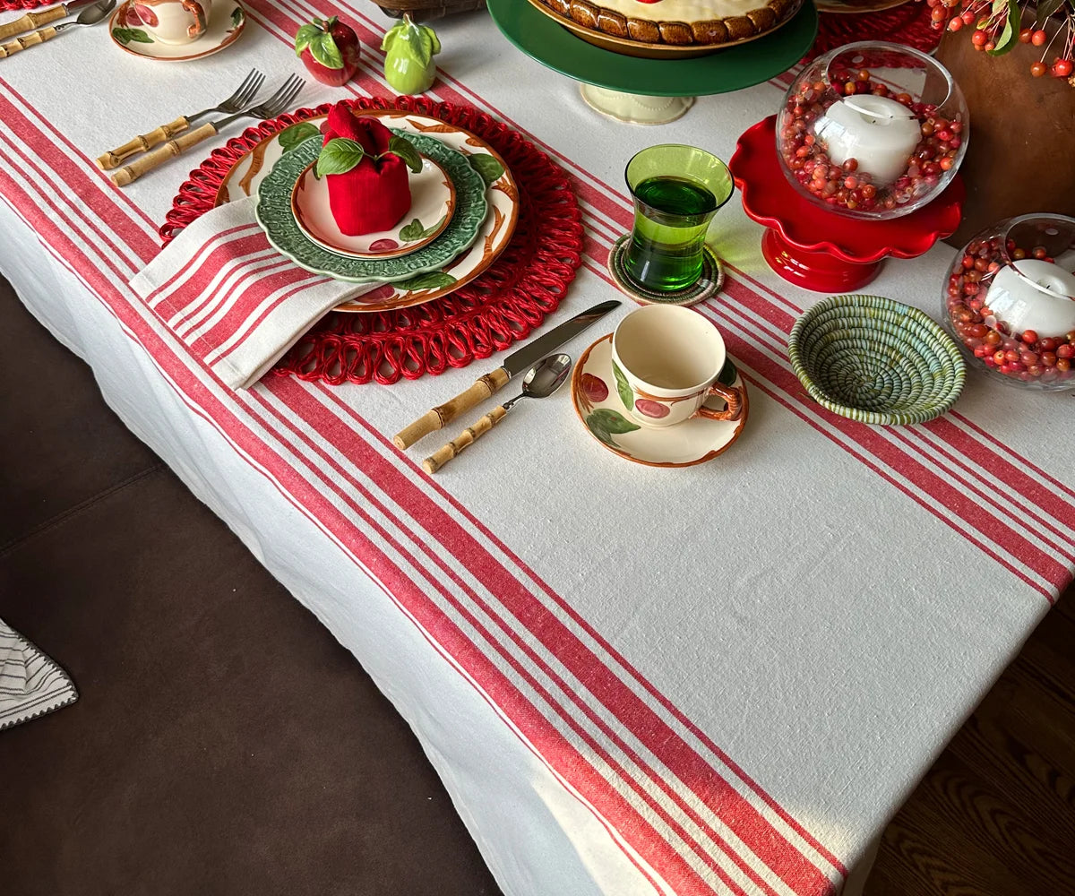 Farmhouse Tablecloth - Country Tablecloths