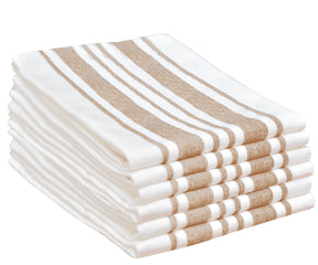 Beige Cloth Napkins Set of 6