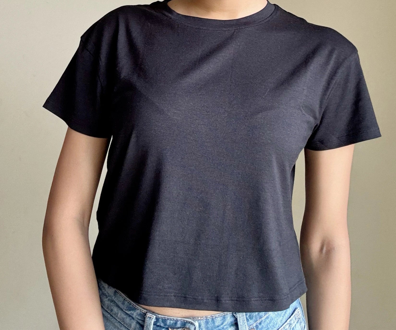 Crop Tops for Women - White Crop Top - Black Crop Top