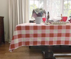 Cotton Tablecloths - Plaid Cloth Tablecloths