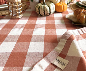 Cotton Tablecloths - Plaid Cloth Tablecloths