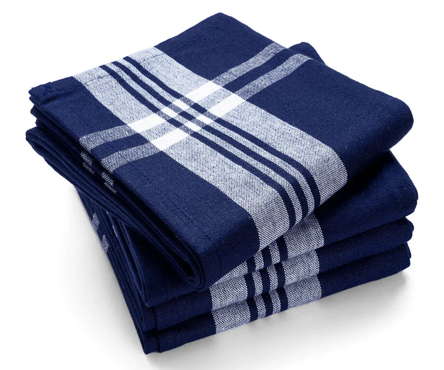 Blue French Kitchen Towels