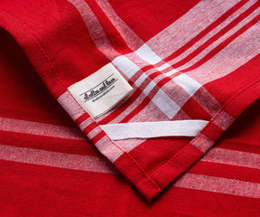 Red French Kitchen Towels