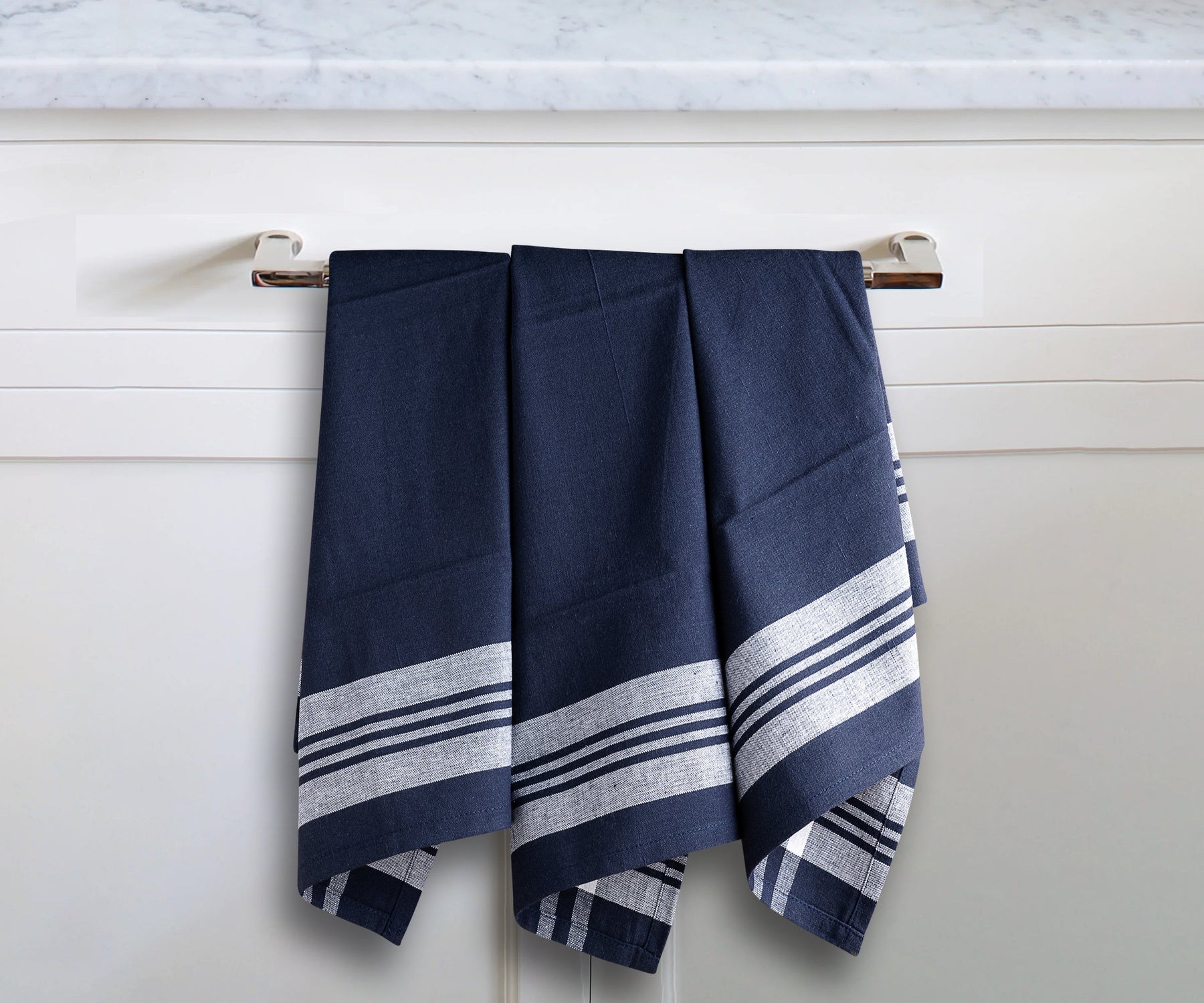 Blue French Kitchen Towels