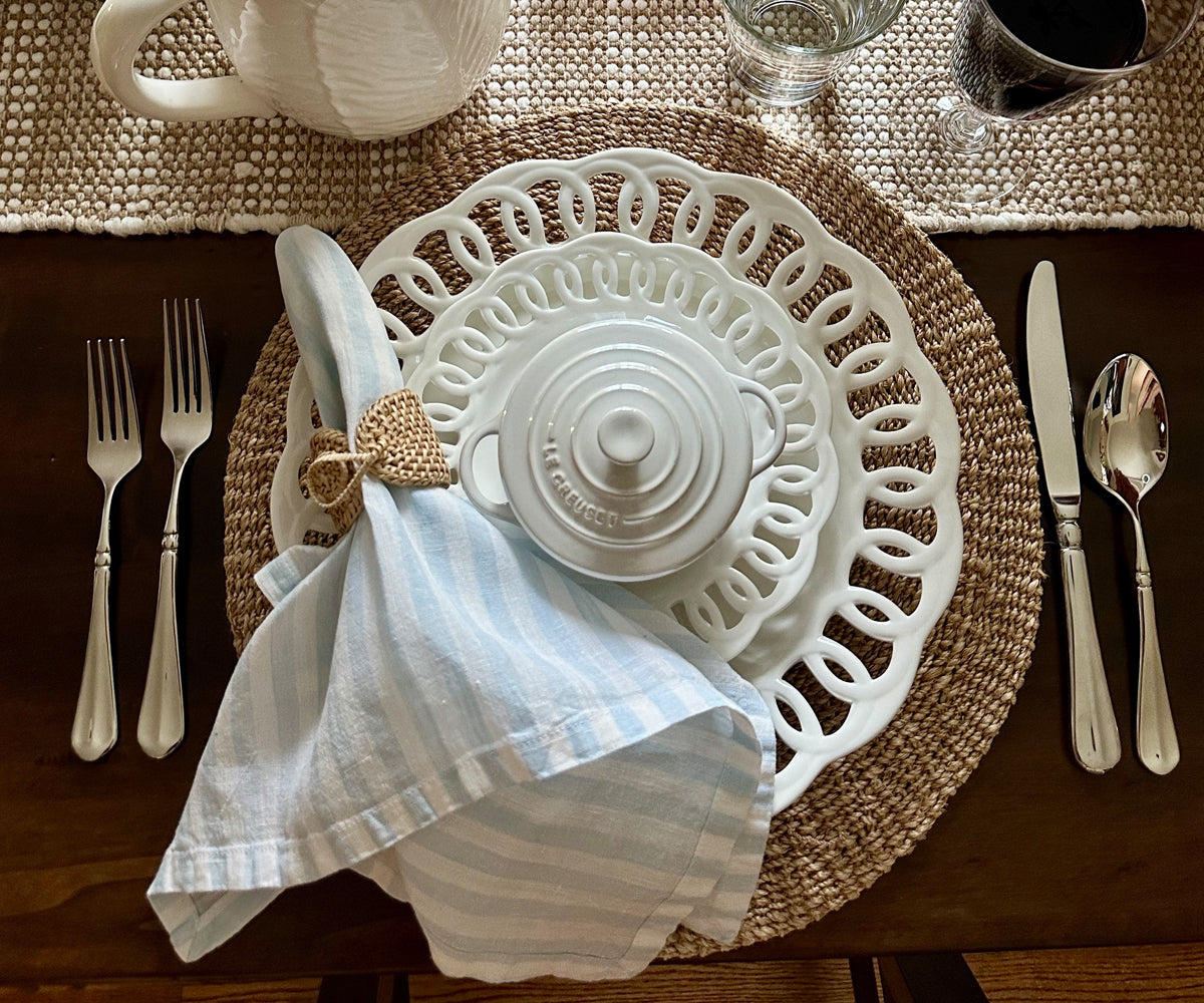 Linen Striped Napkins