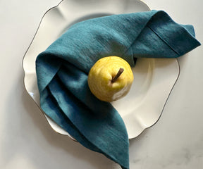 Plain Linen Napkins - Set of 4