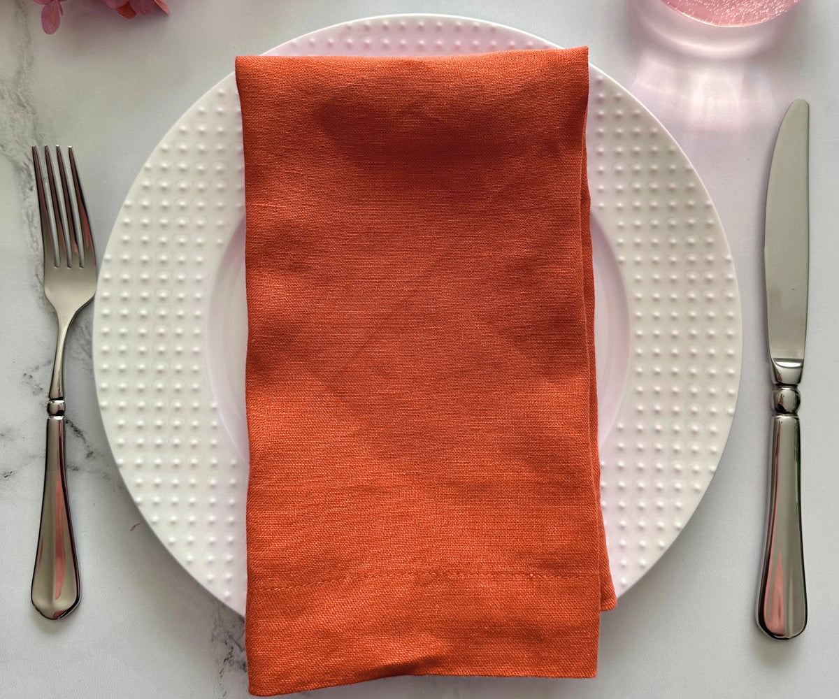 Burnt Orange Napkins