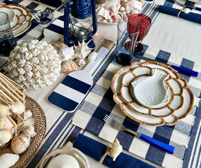 Crafted with high-quality materials, our linen placemats offer a blend of functionality and aesthetic appeal, making them a versatile addition to any table.