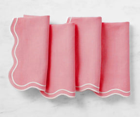 Pink Peony Napkins