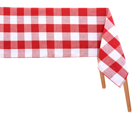 Cotton Tablecloths - Plaid Cloth Tablecloths