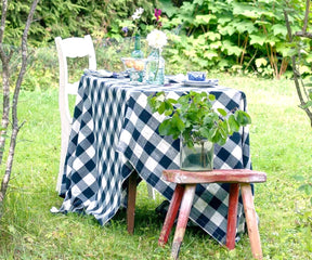 Cotton Tablecloths - Plaid Cloth Tablecloths