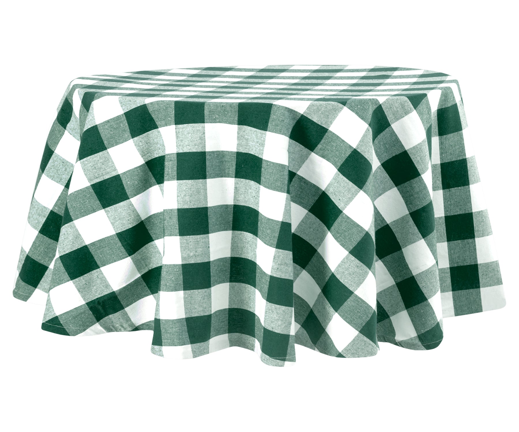 70 inch Round Tablecloth - Buffalo Plaid Table cloths