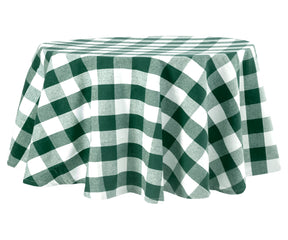 Green Round Tablecloth