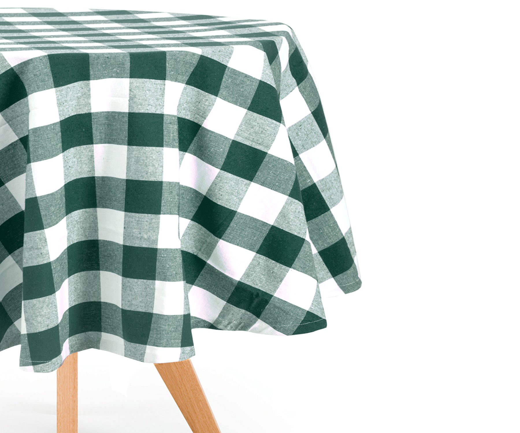 Green Round Tablecloth