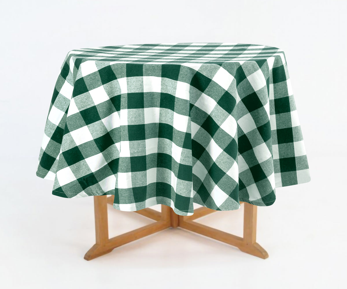 Green Round Tablecloth - St Patrick's Day Tablecloth