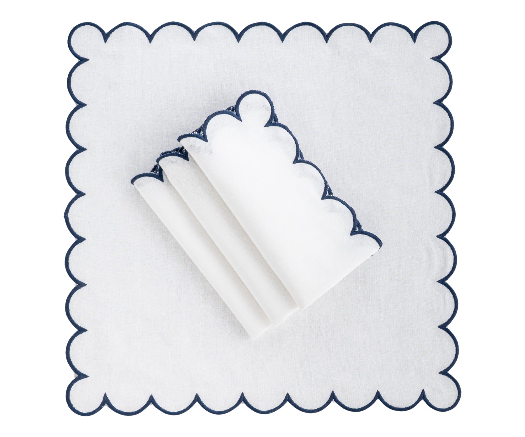 Soft, high-quality cloth napkins provide a comfortable dining experience.