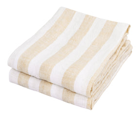 Italian Stripe Linen Towels - Dish Towels