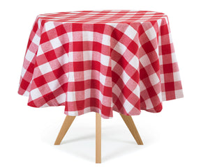 70 inch Round Tablecloth - Buffalo Plaid Table cloths