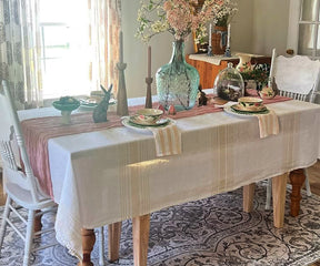 Rectangle Linen Tablecloth - 100% Pure Linen