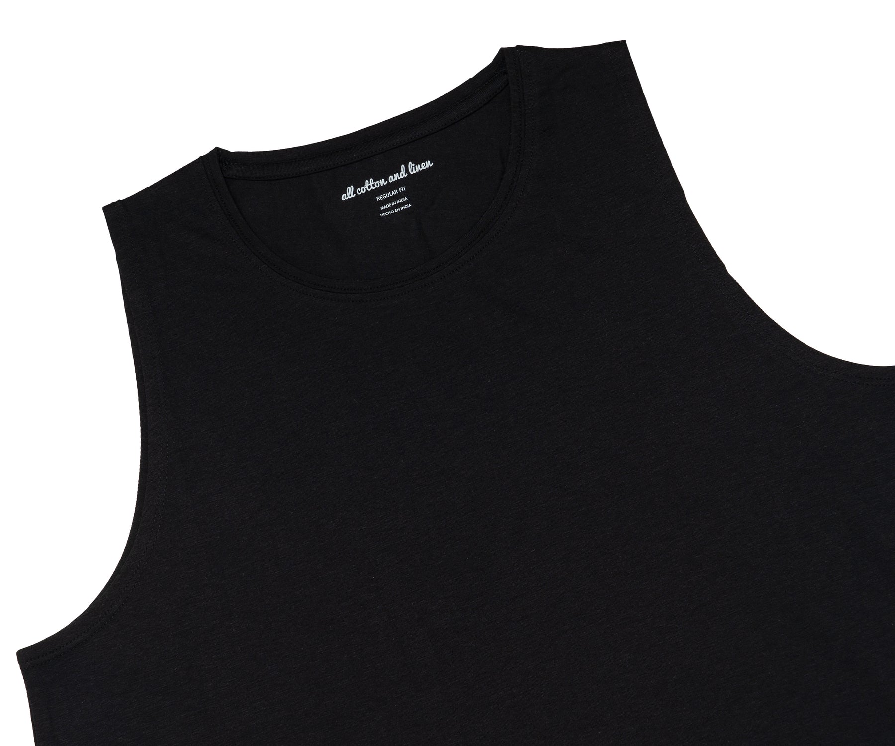 Simple black tank top perfect for layering