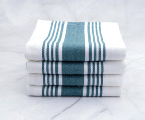 Green Stripe Kitchen Towels