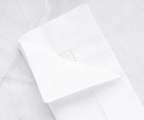 White Cocktail Napkins - 10 Inch