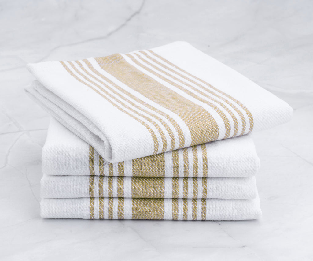 Kitchen Towels Cotton, Set of 6, Plaid Dish Towels, Farmhouse Checked Towels,  Bulk Hand Towels, Absorbent Tea Towels, Gray Towels, 16x27 