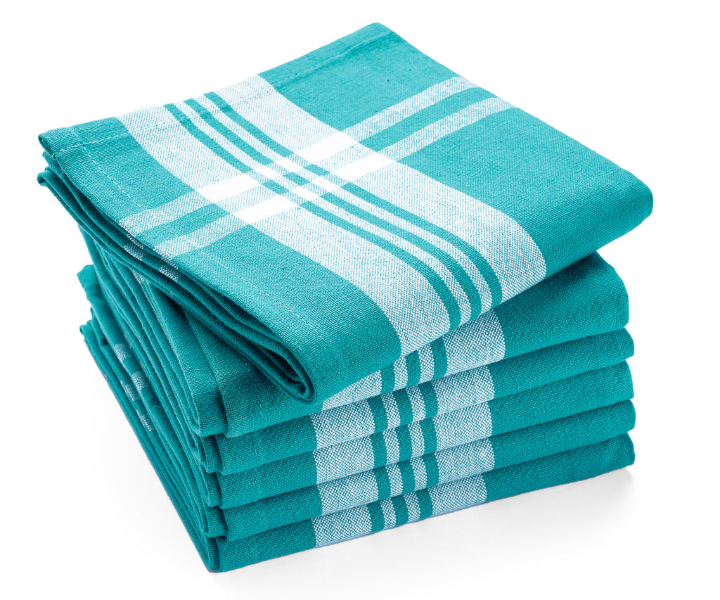 Kitchen Dish Towels, Bulk Cotton Kitchen Hand Towels, 5 Pack