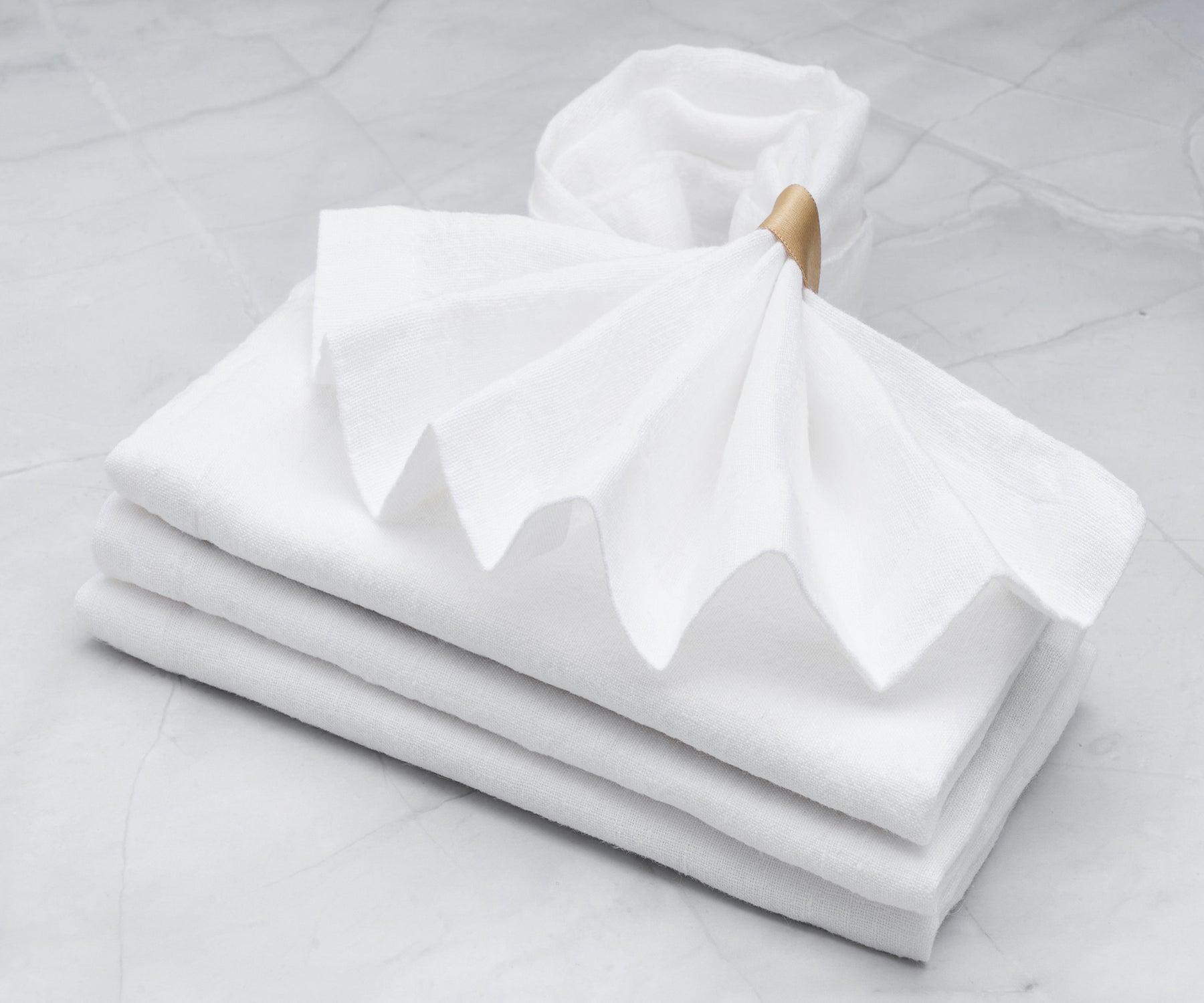 Cloth Napkins Set of 12 Cotton Linen Blend Printed Dinner Napkins Perfect  for