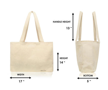 Handmade Heavy-duty Extra Large Real Canvas Storage Bag, Fabric Tote Bag 